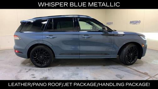 Blue Metallic 2025 Lincoln Aviator Reserve AWD