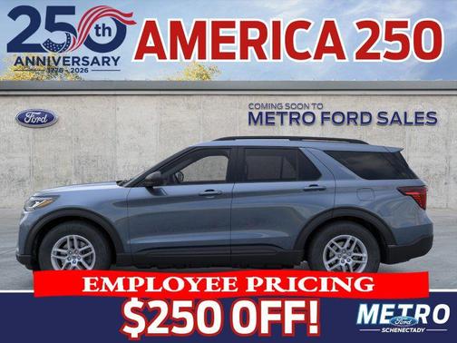 Blue 2026 Ford Explorer Active