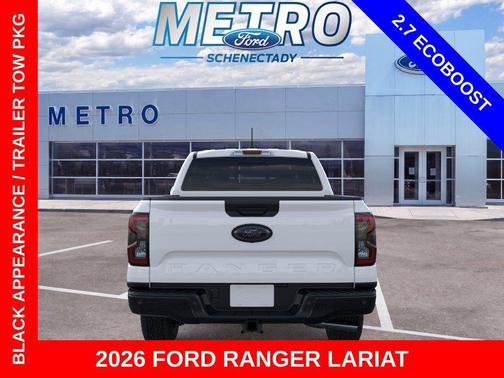 Oxford White 2026 Ford Ranger LARIAT