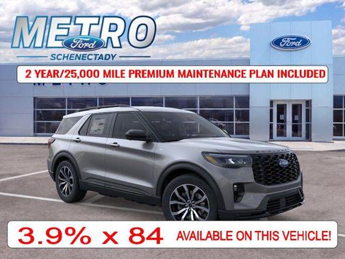 Gray 2026 Ford Explorer ST-Line