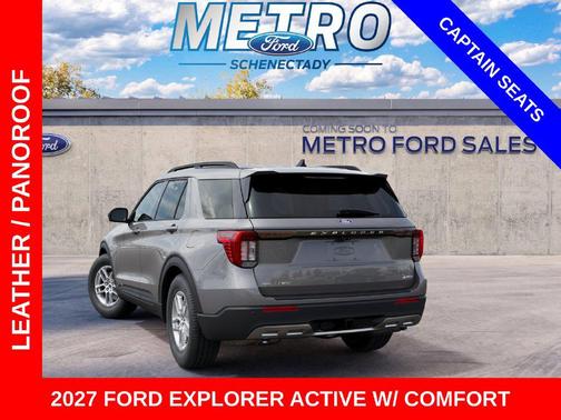 Carbonized Gray Metallic 2027 Ford Explorer Active