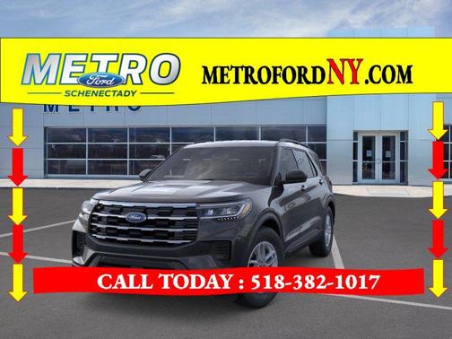 Black Metallic 2026 Ford Explorer Active