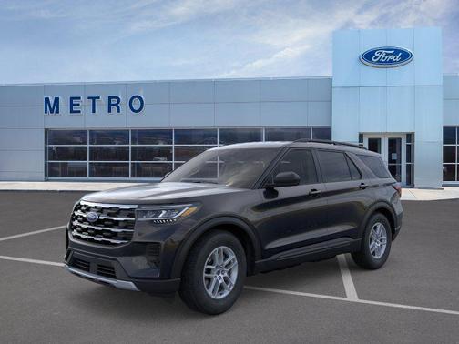 Agate Black Metallic 2026 Ford Explorer Active