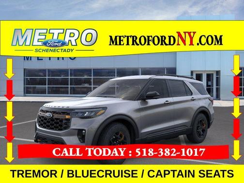 Carbonized Gray Metallic 2026 Ford Explorer Tremor