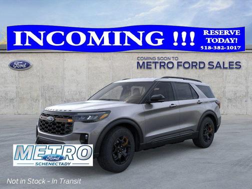 Carbonized Gray Metallic 2026 Ford Explorer Tremor