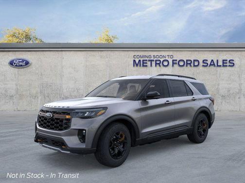 Carbonized Gray Metallic 2026 Ford Explorer Tremor