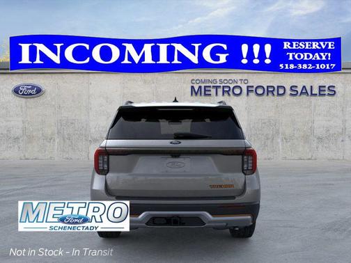 Carbonized Gray Metallic 2026 Ford Explorer Tremor