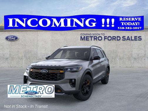 Carbonized Gray Metallic 2026 Ford Explorer Tremor
