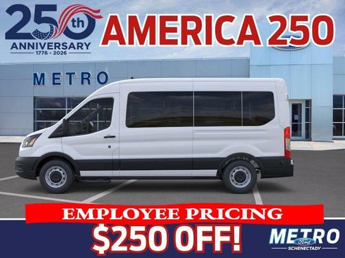 Oxford White 2026 Ford Transit-350 XL