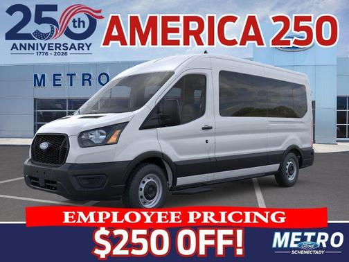 Oxford White 2026 Ford Transit-350 XL