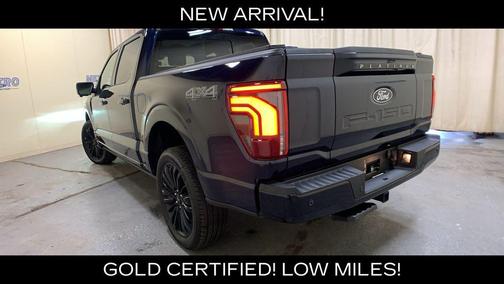 Blue Metallic 2025 Ford F-150 Platinum