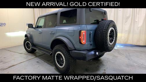 Azure Gray Metallic 2025 Ford Bronco Outer Banks