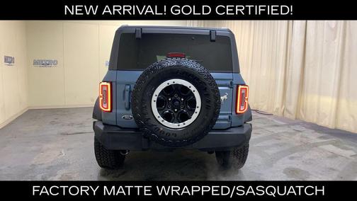 Azure Gray Metallic 2025 Ford Bronco Outer Banks