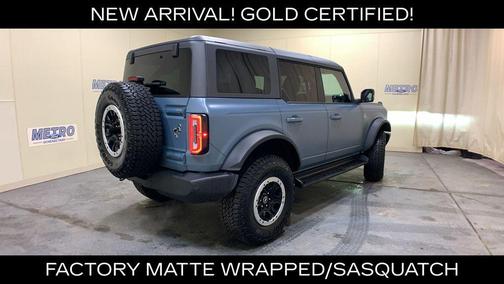 Azure Gray Metallic 2025 Ford Bronco Outer Banks