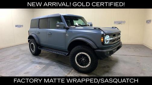 Azure Gray Metallic 2025 Ford Bronco Outer Banks