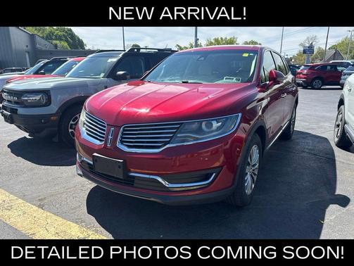 Ruby Red Metallic 2017 Lincoln MKX Select