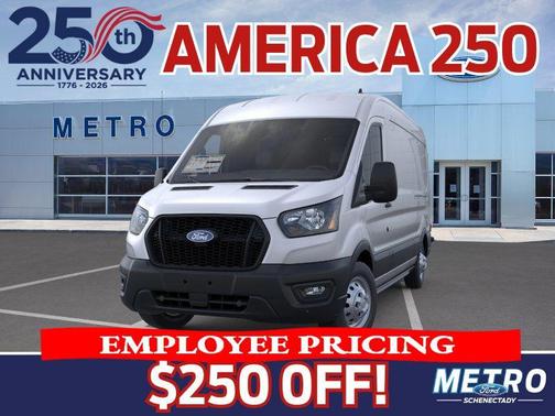 Ingot Silver Metallic 2026 Ford Transit-250 Base