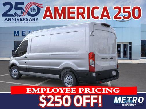 Ingot Silver Metallic 2026 Ford Transit-250 Base
