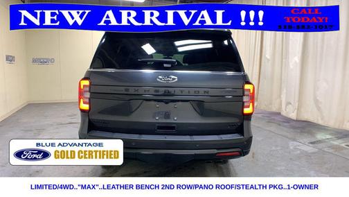 Dark Matter Metallic 2022 Ford Expedition Limited