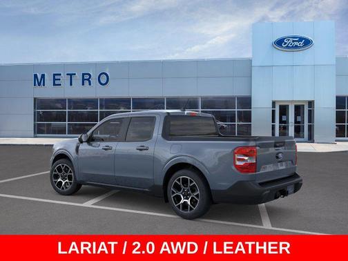 Azure Gray Metallic Tri-Coat 2026 Ford Maverick Lariat
