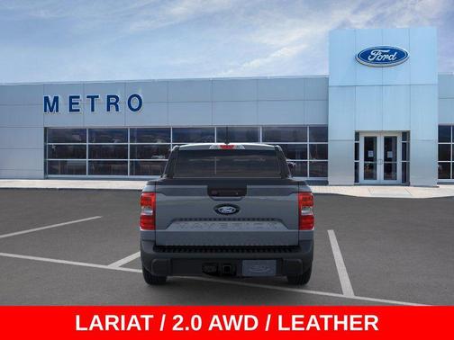 Azure Gray Metallic Tri-Coat 2026 Ford Maverick Lariat