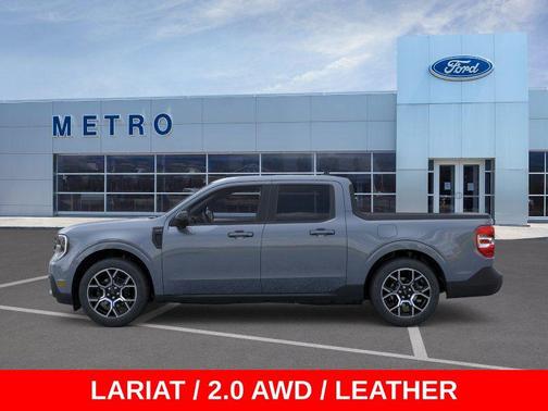 Azure Gray Metallic Tri-Coat 2026 Ford Maverick Lariat