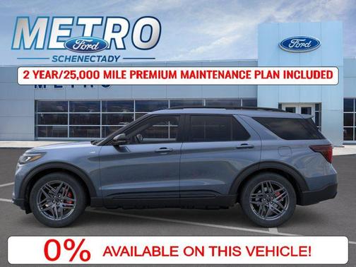 Vapor Blue Metallic 2026 Ford Explorer ST-Line