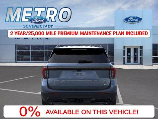 Vapor Blue Metallic 2026 Ford Explorer ST-Line