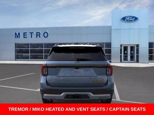 Vapor Blue Metallic 2026 Ford Explorer Tremor