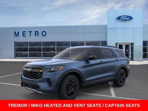 Vapor Blue Metallic 2026 Ford Explorer Tremor