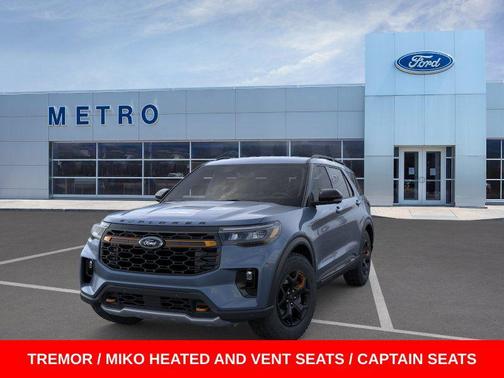 Vapor Blue Metallic 2026 Ford Explorer Tremor