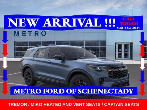 Vapor Blue Metallic 2026 Ford Explorer Tremor
