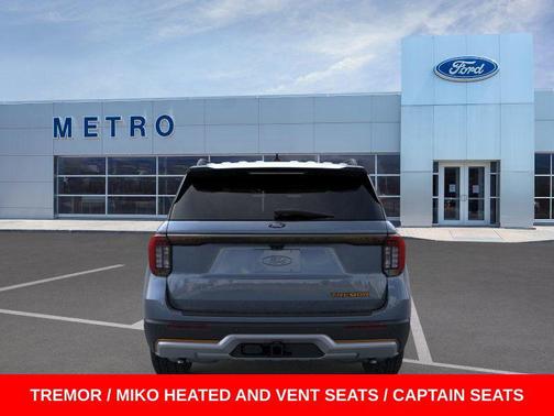 Vapor Blue Metallic 2026 Ford Explorer Tremor