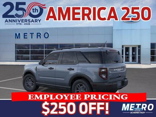 Azure Gray Metallic Tri-Coat 2025 Ford Bronco Sport Big Bend