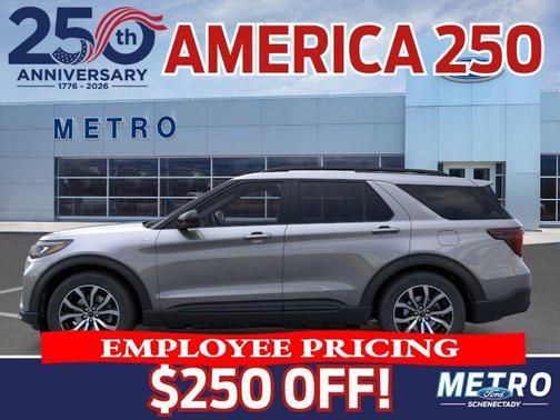 Carbonized Gray 2026 Ford Explorer ST-Line