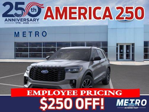 Carbonized Gray 2026 Ford Explorer ST-Line