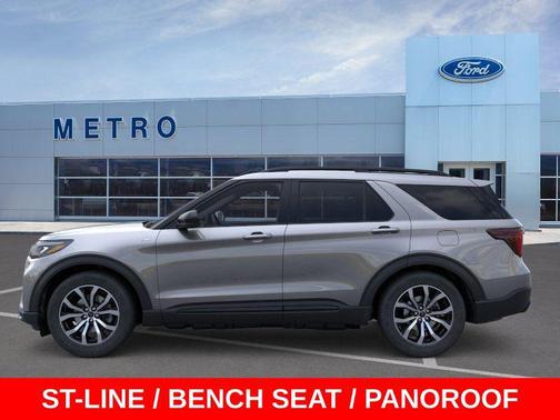 Carbonized Gray 2026 Ford Explorer ST-Line