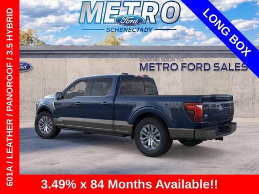 Antimatter Blue Metallic 2026 Ford F-150 King Ranch