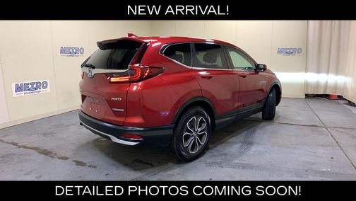 Red 2021 Honda CR-V Hybrid EX-L
