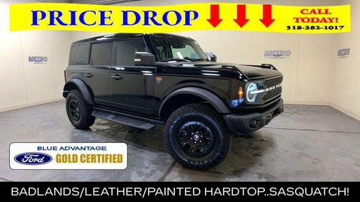 Shadow Black 2025 Ford Bronco Badlands