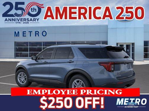 Vapor Blue 2026 Ford Explorer Active
