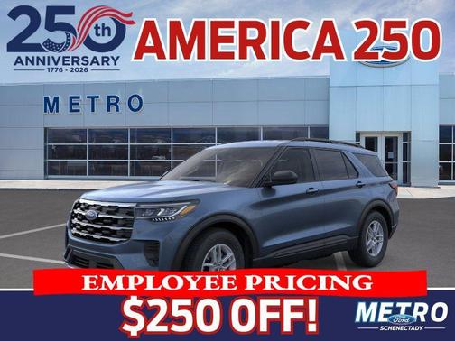 Vapor Blue 2026 Ford Explorer Active