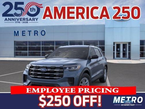 Vapor Blue 2026 Ford Explorer Active
