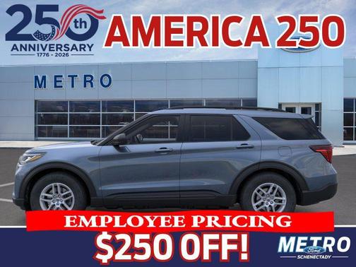 Vapor Blue 2026 Ford Explorer Active