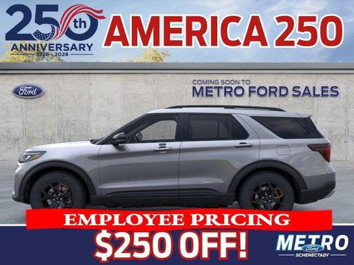 Carbonized Gray 2026 Ford Explorer Tremor