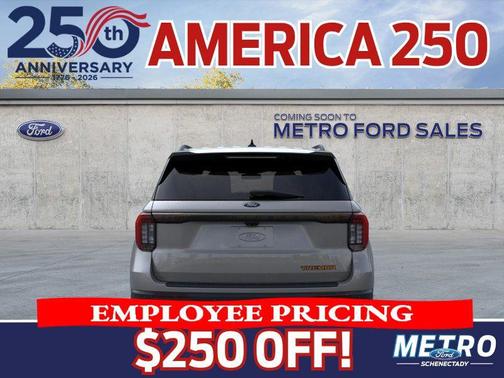 Carbonized Gray 2026 Ford Explorer Tremor