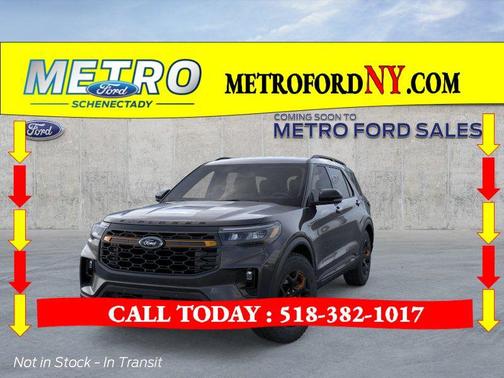 Black 2026 Ford Explorer Tremor