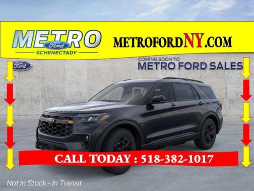 Black 2026 Ford Explorer Tremor