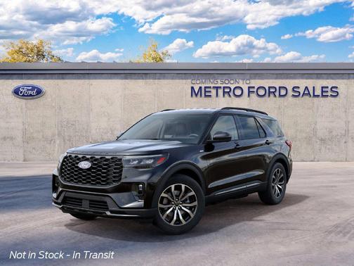 Black Metallic 2027 Ford Explorer ST-Line