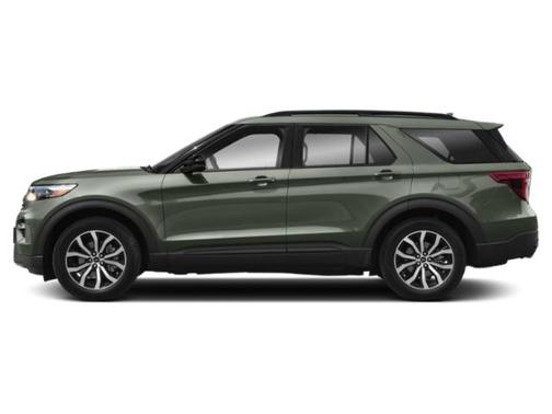 Forged Green Metallic 2022 Ford Explorer ST
